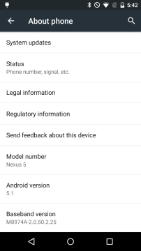 Android 5.1 přinesl řadu vylepšení a změn