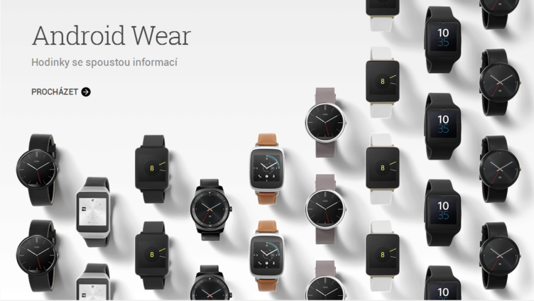Hodinky se systémem Android Wear 1.4 Hodinky se systémem Android Wear 1.4