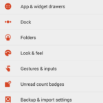 Snímky z betaverze aplikace Nova Launcher