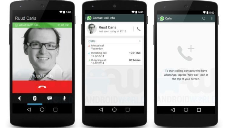 whatsapp call whatsapp call