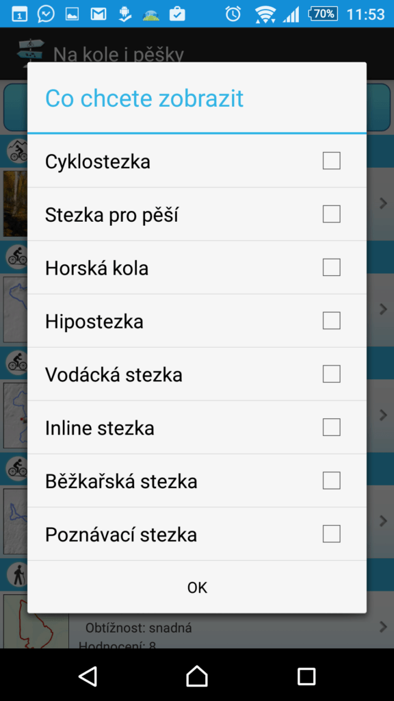Na kole i pěšky