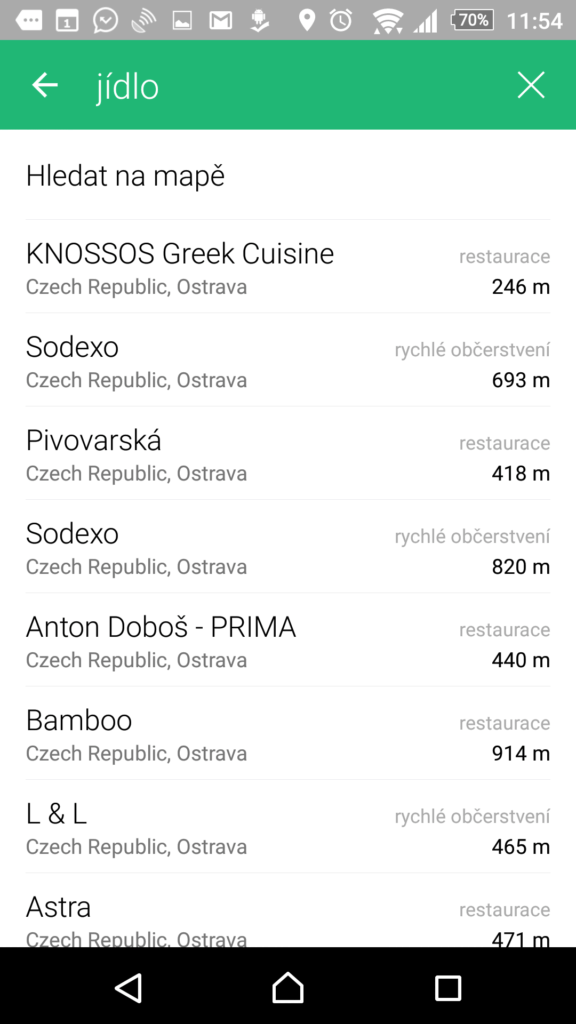 MAPS.ME — offline mapy