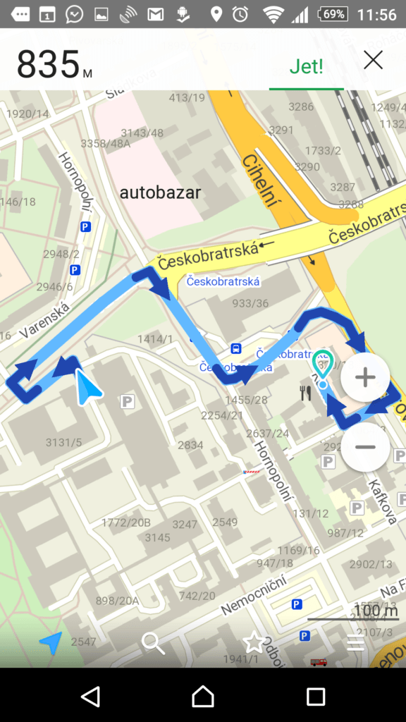 MAPS.ME — offline mapy
