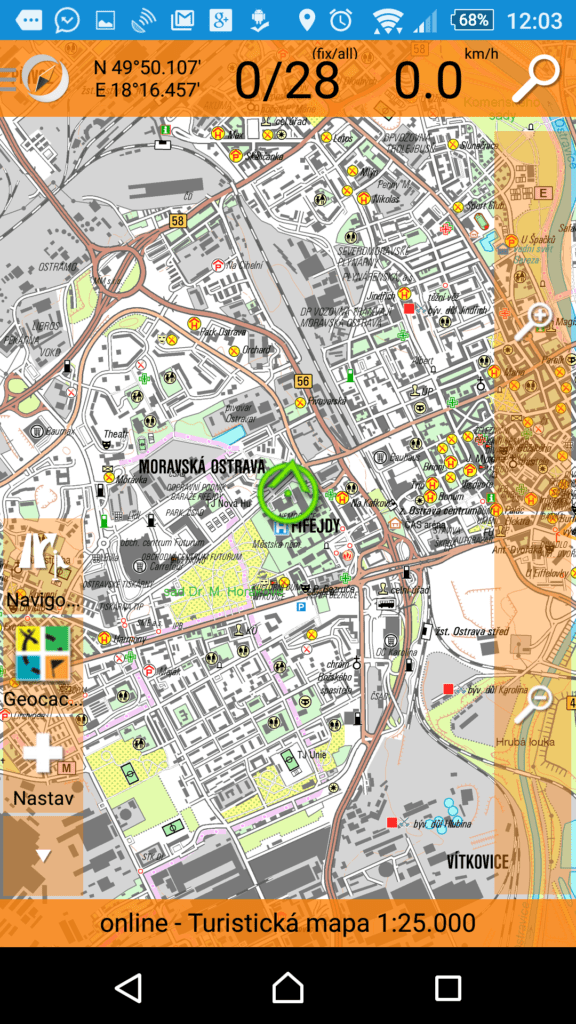 SmartMaps: GPS Navigace a Mapy