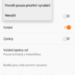 Prioritní režim Androidu 5 Lollipop