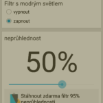 50% neprůhlednost