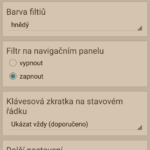 Hnědý filtr