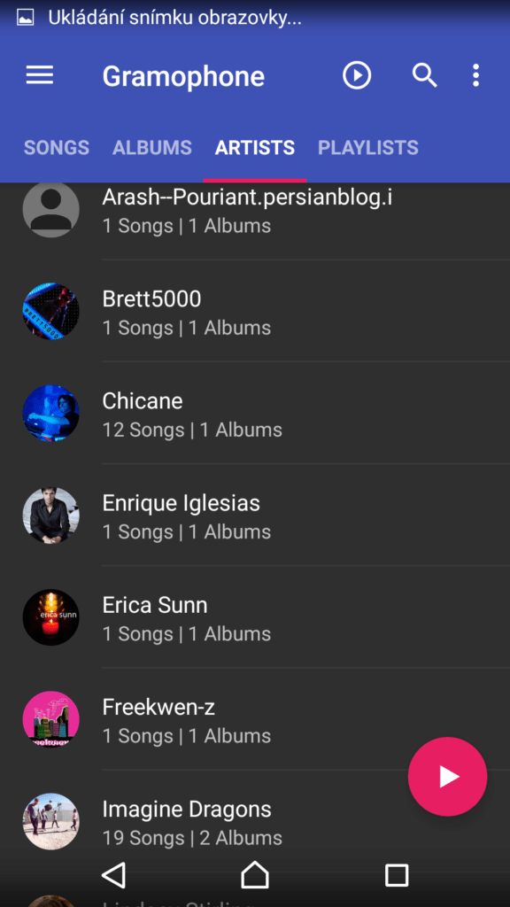 Seznam interpretů