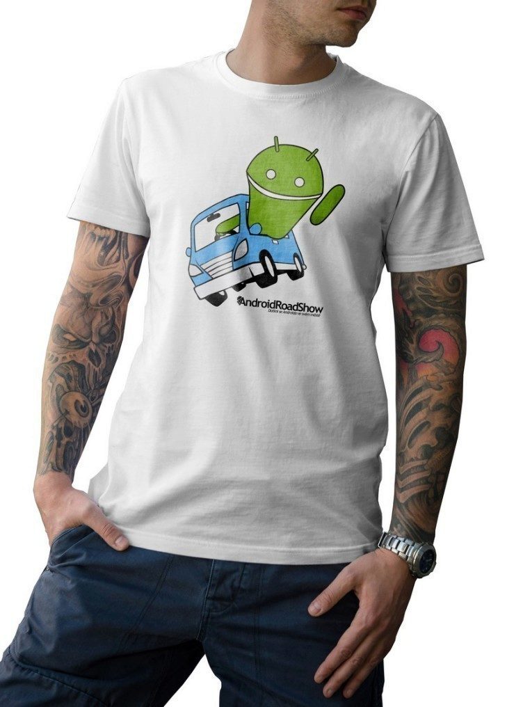 Alza Android ROadshow 2015 tričko 2