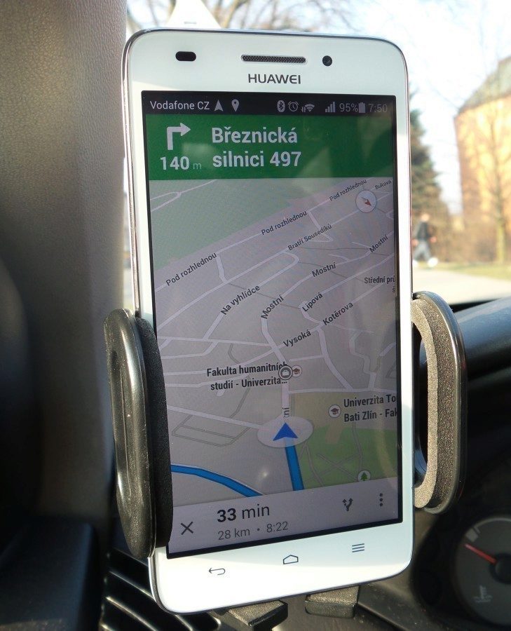 Huawei G620s GPS navigace