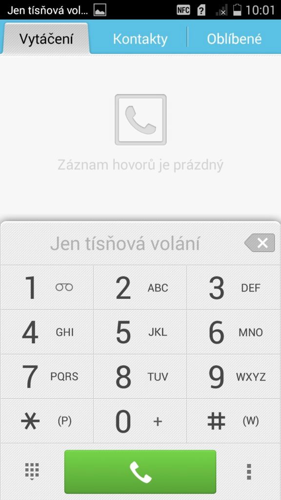 Ascend G620s dialer