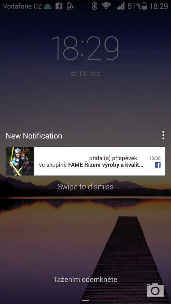 Ascend G620s zamykací obrazovka notifikace