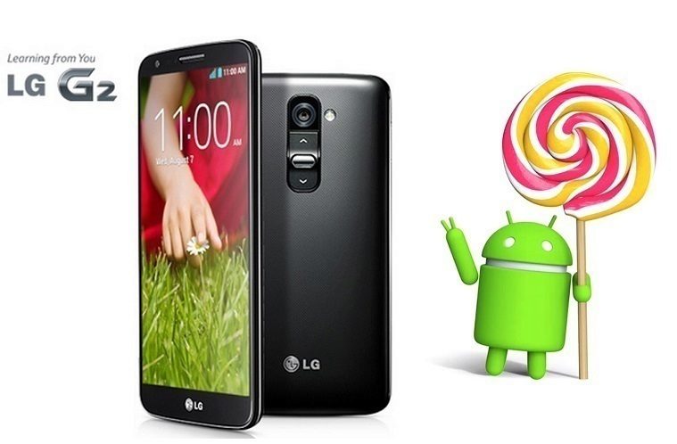 LG G2 lollipop titul