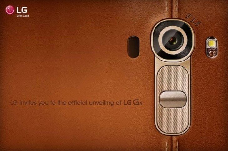 Telefon LG G4 byl představen 28. dubna
