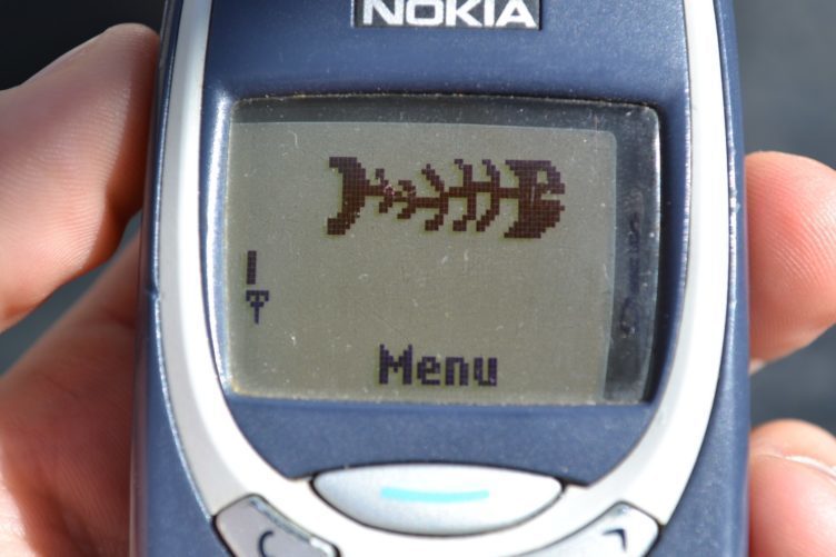 Nokia 3310 - domácí obrazovka