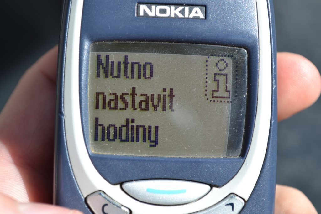 Nokia 3310 upozornnění