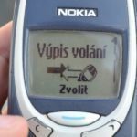Nokia 3310 –  výpis volání