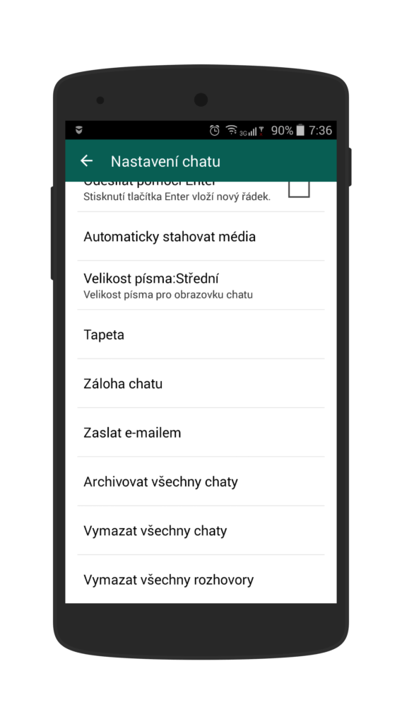 Whatsapp záloha 2