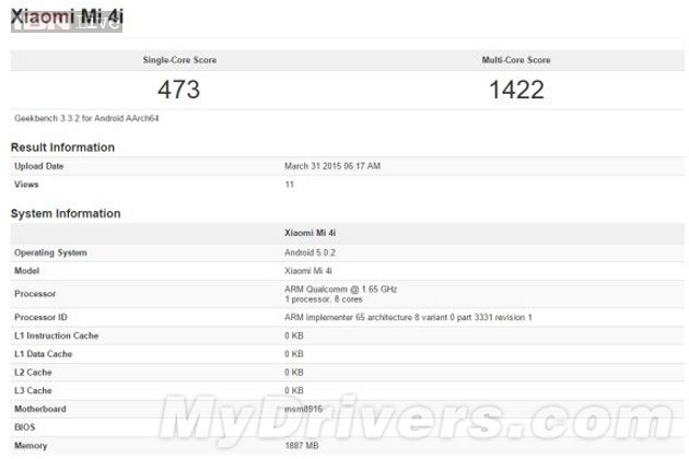 xiaomi mi4i xiaomi mi4i