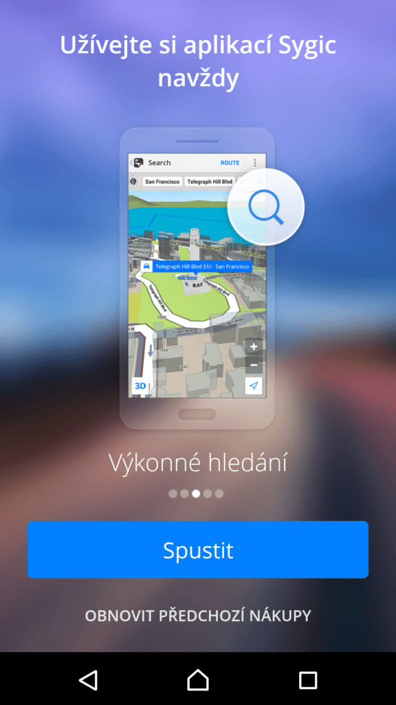 Sygic: úvodní průvodce