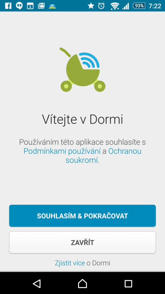 Souhlas s podmínkami