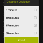 Detection Cooldown