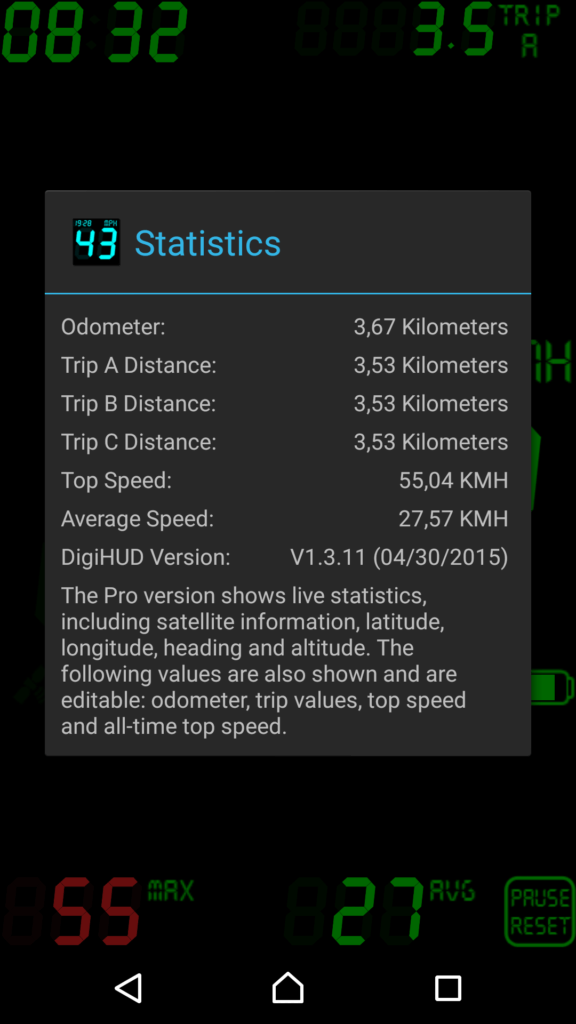 DigiHUD Speedometer vylepšete si své auto tachometrem promítaným na sklo