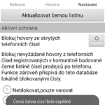 Aktualizace černé listiny