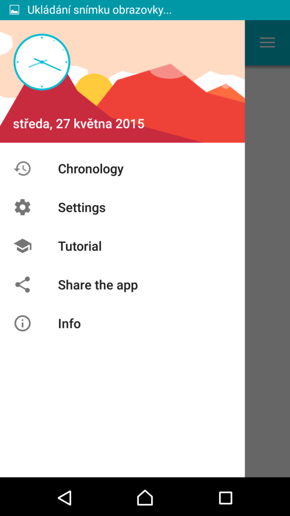 Uživatelské rozhraní Snap Me Up