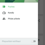 Pushbullet v telefonu