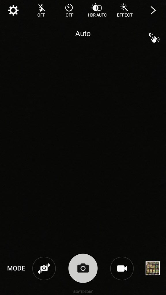 Aplikace Fotoaparát v Samsungu Galaxy S6