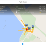 DJI Pilot – letovy denik zaznam letu