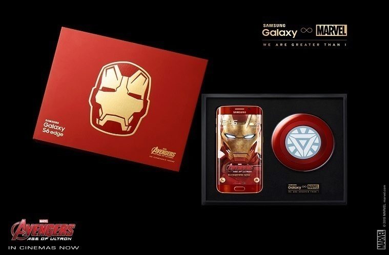 Galaxy S6 edge Iron Man náhled