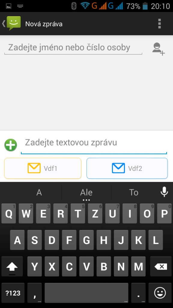 THL 5000T sms