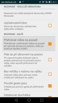 VLC Player - přehrávání videa