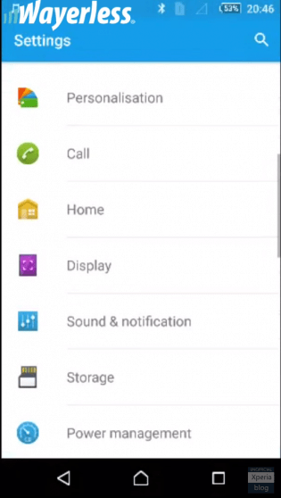 Android 5.1.1 na Sony Xperia Z3