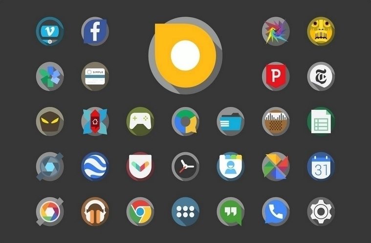 android ikony hlavni