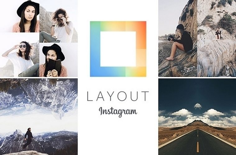 layout instagram hlavni