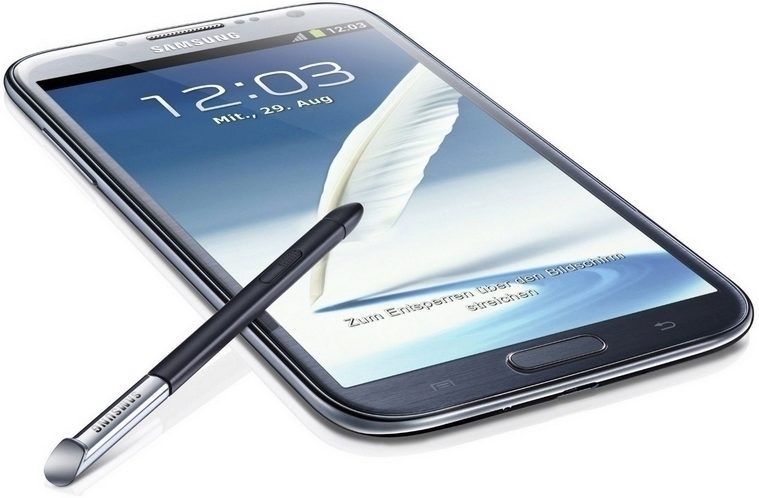 samsung galaxy note 2 hlavni