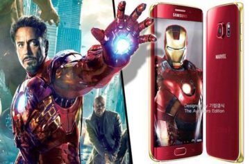 Samsung Galaxy S6 Edge v Iron Man edici vychází příští týden
