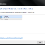Párování počítače s telefonem přes Bluetooth
