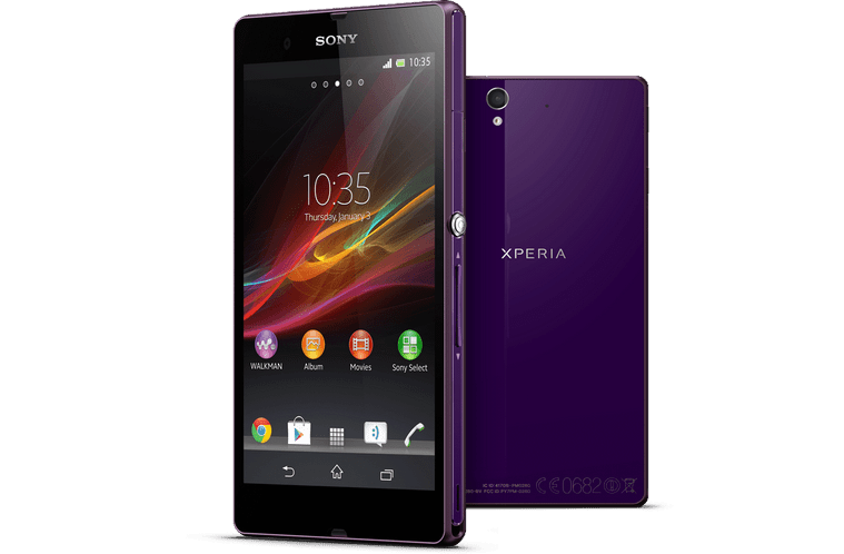 xperia z lollipop hlavni