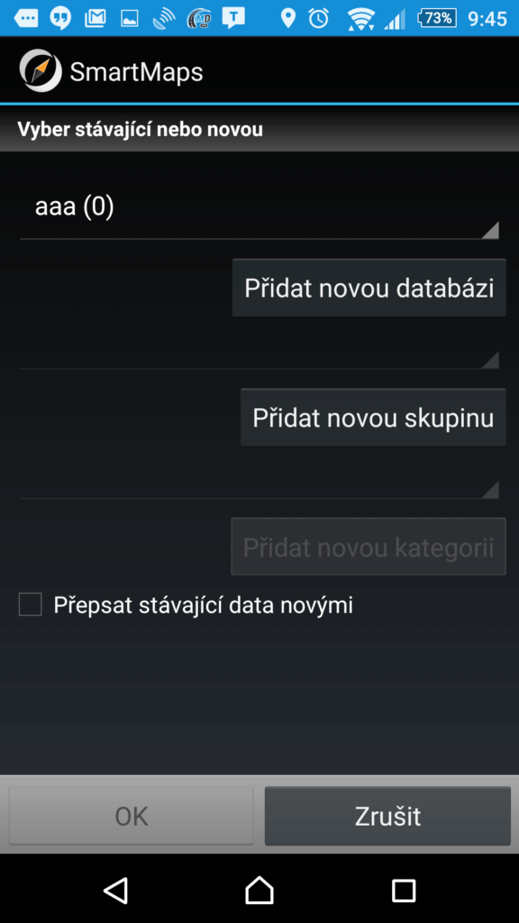 SmartMaps podporují geocaching