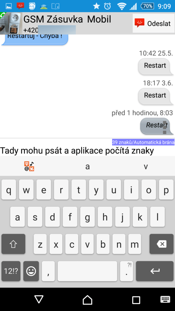 Odpovědět je možné přímo z dialogu