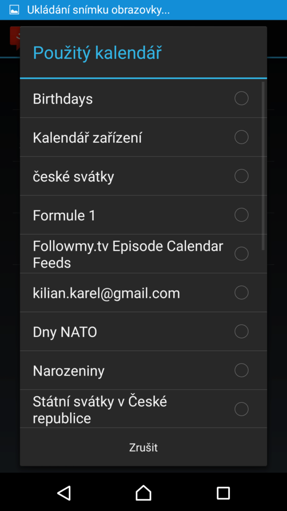 Nastavení SMS plánovače