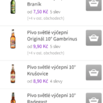 Výběr produktů