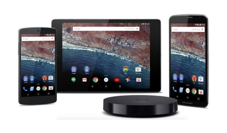 Android M je k dispozici pro telefony Nexus 5 a Nexus 6, jakož i tablety Nexus 9 a přehrávače Nexus Player