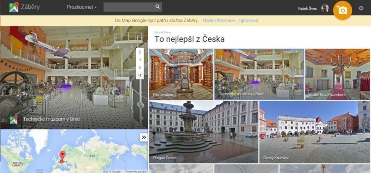 Google Street View to nej z čr
