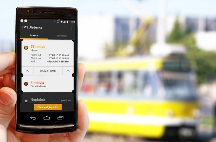 SMS jízdenka opensource SMS jízdenka opensource