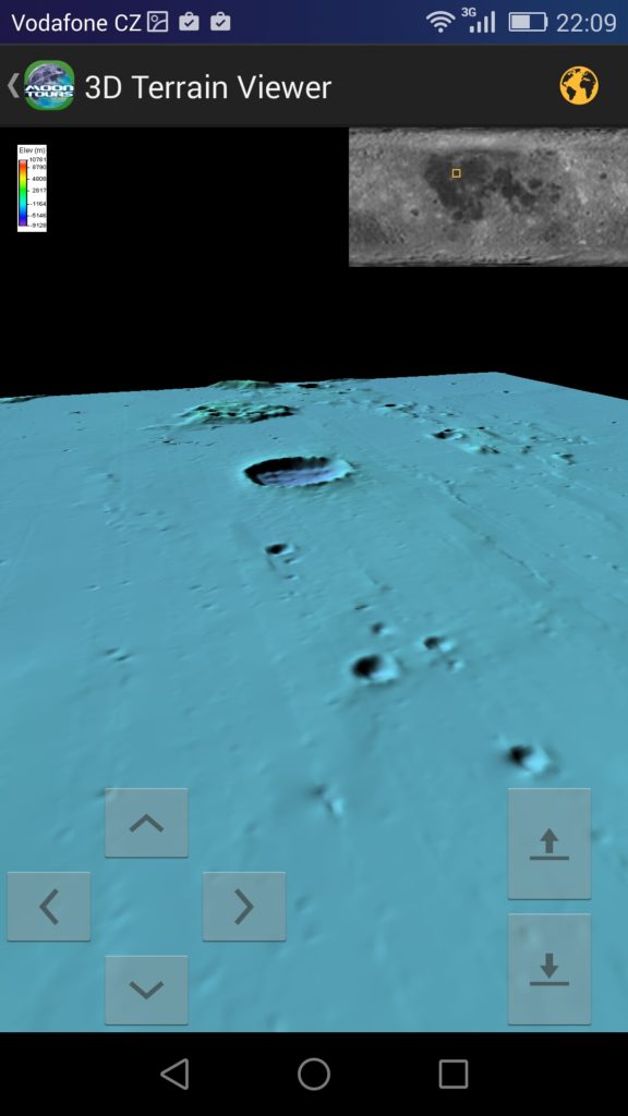 anroid aplikace moon tours 3